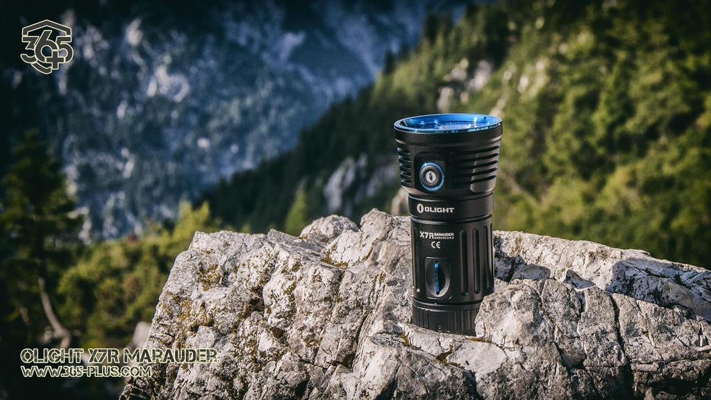 OLIGHT X7R MARAUDER You all probably remember the little can sized beast we reviewed a while ago. Olight has delivered once again and unleashed a new version of their X7 Marauder.