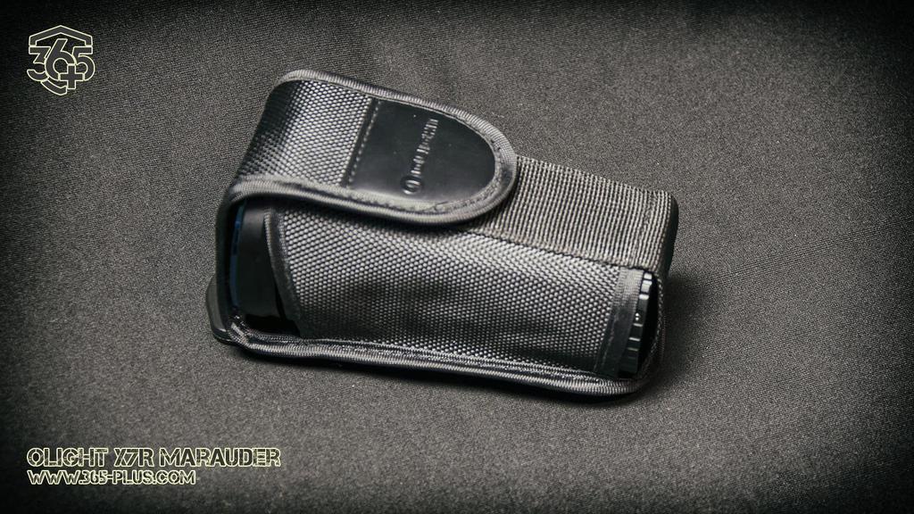 The holster features a plastic D-ring for alternative ways of attaching to your gear and a standard belt loop, closed with Velcro.