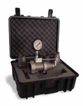 bleeder valve 3 1 /2" (89 mm) liquid filled 0-160 psi (0-1100 kpa) gauge Heavy-duty carrying case Apparatus Flow Test Kits AFTK-SK (Low Flow) Standard with 3 /4", 1",