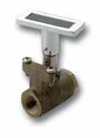 Drain, Hydrant & ate Valves Drain Valves 57 Quarter Turn Drain Valve T-handle extends 2" from the panel for easy turning Available in 0 or 90 handle position - Must specify For hydrostatic pressures
