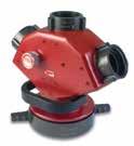 Includes Style 4 Dranit drain valve and rubber carrying handle 200 psi operating pressure Optional Pressure auge 1262 Clapper Valve Siamese A Pyrolite Clapper Siamese includes a Style 4 Drainit drain