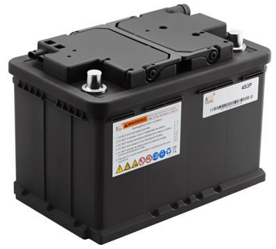 over lead-acid + Solution for start-stop and recuperation demands + Compact solution 48V Battery + Supports fuel savings