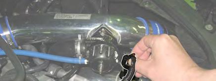 3-6 Air Flow Sensor Extension Harness (1) Remove the coupler and the wiring clip of
