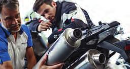 BMW Motorrad Service BMW s extensive service network ensures your bike gets the care it deserves.