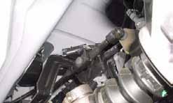b. Relocate parking brake cable into kit park bracket and mount using kit 7/16 hardware.. Parking Brake Cable Kit Parking Brake Bracket b. Scribe a line along transfer case linkage as shown.