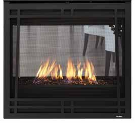model designed to light up tight spaces. The design possibilities for dividing a space is easy with these unique multi-sided fireplaces. njoy total control while operating your fireplace.