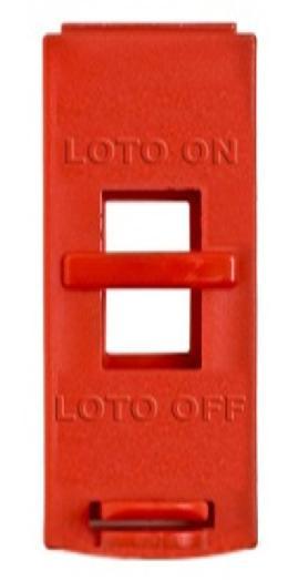 KRM LOTO WALL SWITCH LOCKOUT KRM LOTO wall switch lockout -used with most wall-mounted switches