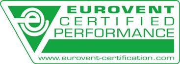 eu - BE 0412 1 6 - RPR Oostende EEDEN 07/16  participates in the Eurovent Certification programme for Liquid Chilling Packages (LCP), Air handling units (AHU), Fan coil units (FCU) and