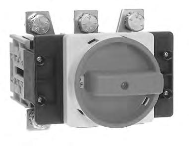 Box lugs are typically used in most applications, however, bolt-on terminals may be preferred in this size switch, particularly in applications where vibration could loosen connections.