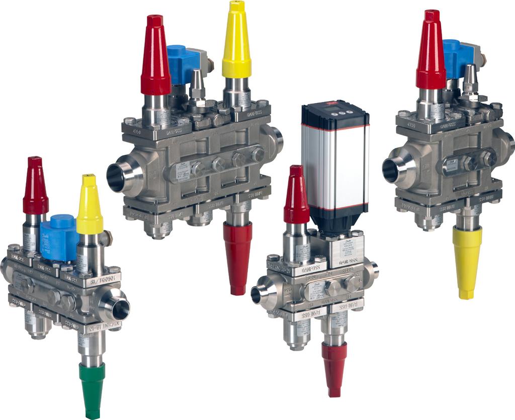 This valve station not only provides a number of advantages in the design phase of a refrigeration plant but also in the installation, service and maintenance.
