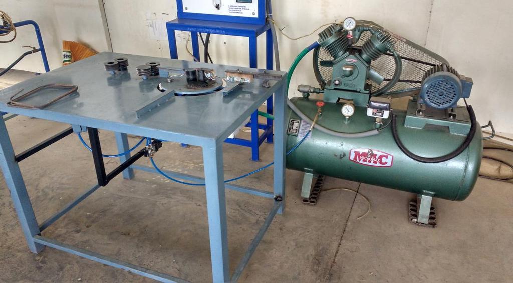 CONCLUSION Pneumatic stirrup bending machine is easy to use due to automation. It also operates manually and hence it provides ease and with less human effort.