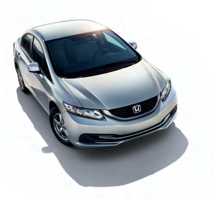 THE MAGIC BUTTON P,* and the Civic transforms itself into a fuel-efficiency fanatic.