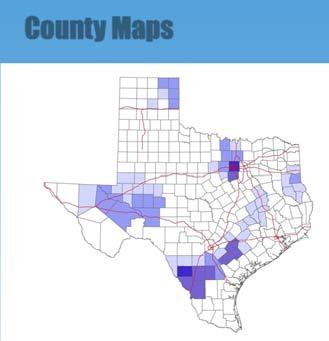 map per county Background
