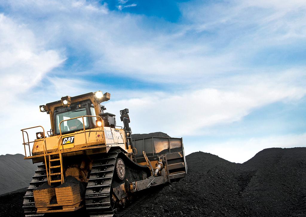 STOCKPILING POWER, EFFICIENCY AND STABILITY Depend on Cat equipment to help you build stockpiles safely and maintain them efficiently while