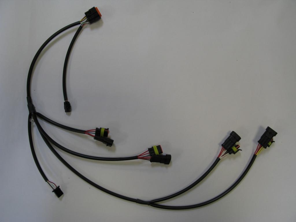 Harness: (1) TC adjust switch connection (n/a for Z-Fi