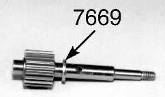 Fig. 59 Figs. 63, 64 & 65 We are now going to install the other gears into the right transmission housing.