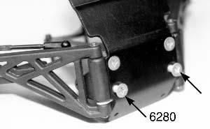 the front bulkhead (see fig. 24). Do not tighten the screw all the way down.