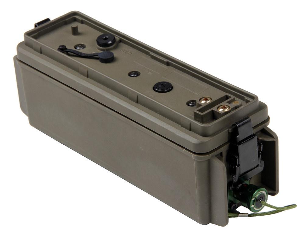 ALI-116 NICD Battery Pack ALI116 rechargeable battery pack are designed and engineered for use in military tactical environment and is manufactured to meet US MIL-SPEC and ISO9000 Standards.