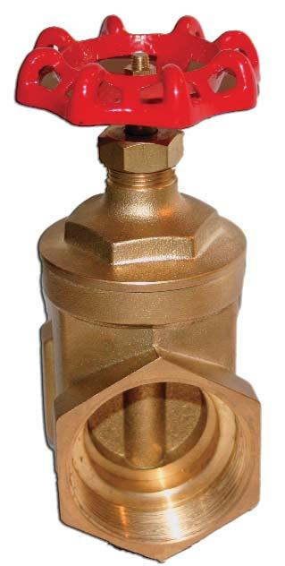 Brass Gate Valves Technical Standard Nominal pressure: 200 psi Working medium: water, oil, gas