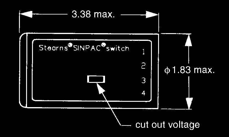 By comparing this start (auxiliary) winding RPM-sensitive voltage to the main input voltage (which serves as a reference voltage), the switch determines when the start circuit should be de-energized.