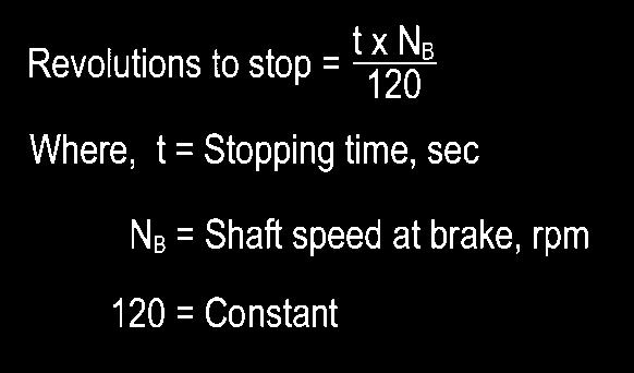 to second range. Any formula, where the stopping time is a variable, may be rewritten to solve for the new stopping time.