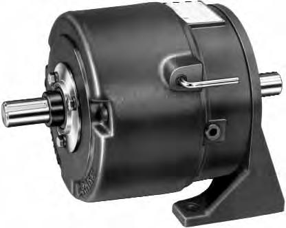Series 87,00 (-087-) Foot Mounted, Bearing-Supported Thru-Shaft Static : 6 through 05 lb-ft.