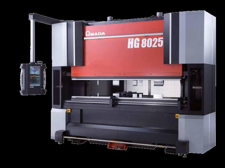 RAPID, PRECISE HYBRID PRESS BRAKE A COMPLETE SOLUTION FOR HIGH SPEED, HIGH PRECISION BENDING REQUIREMENTS The HG series is a high end bending solution, designed to be versatile and fulfil the