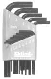 HEX KEY TOOL CADDY Keys are #8650 chrome nickle alloy steel Close tolerance assures precise fit into hex socket Hardened and