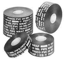 PIPE PROTECTION TAPE SYSTEM PASCO All Weather Pipe Protection Tape is a pure physical barrier that is moisture proof, inert and non-conducting.