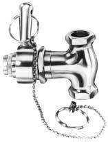 CLOSING SHOWER VALVE Chrome plated brass 1/ FPT inlet and outlet 1/ FPT inlet and