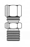 J-13 1/7/03 4:23 PM Page 1 BRASS FLARE & COMPRESSION FITTINGS 68 SERIES - COMPRESSION x MIP COUPLING 7-6822 7-6842 7-6844 7-6846 7-6848 7-6854 7-6862 7-6864 7-6866 7-6868 7-6884 7-6886 7-6888 7-68106