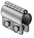 Type-Economical SOIL PIPE REPAIR CLAMPS Plated steel, supplied with gasket 1680 1681 1682 1683 1684 1685 IPS 1/ 3/ 1