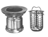 B-27 5/2/02 7:54 PM Page 1 JUNIOR BASKET STRAINER For - 2-1/ Outlets Stainless steel body and