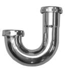 GAUGE 20 17 CASE QTY 40 40 40 30 J BENDS FOR SINK TRAPS WITH CAPTURED NUT - CHROME J BENDS FOR P TRAPS - CHROME 50