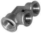 BATHCOCK COUPLING 1/ MPT Satin finish brass Sold by the pair DIVERTER SPOUT For Hand Held Shower Chrome plated die cast 1/ male hose adapter included for hand shower hose 1/-3/ IPS Back mount 1793