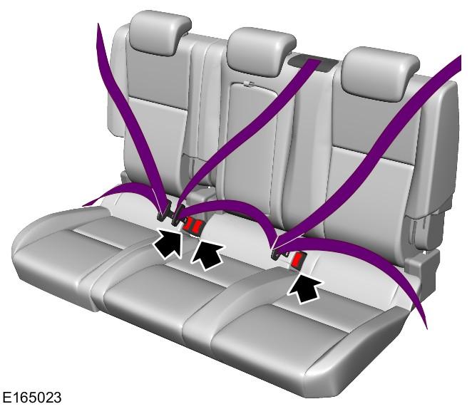 Failure to fasten the safety belt correctly could reduce its effectiveness and