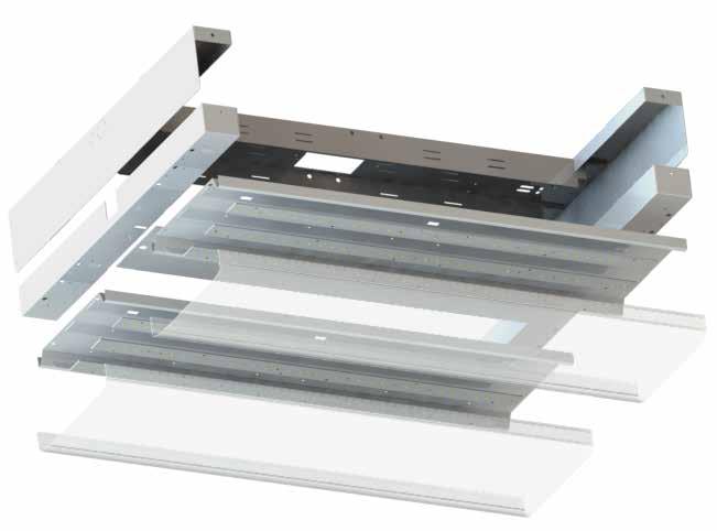 LED HIGH BAY 20 Gauge Housing Quick Wire Access Panel