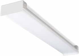 4 FOOT LINEAR LED HIGH BAY Smooth & uniform light Tool-free high transmission lens option High efficiency lens eliminates glare and improves visual comfort 7.17 Wx3.30 Hx46.