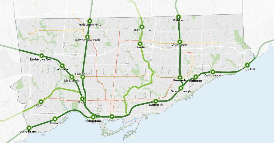 the initiation of preliminary station design work. The IBCs for each station location are available on the Metrolinx website. 2.