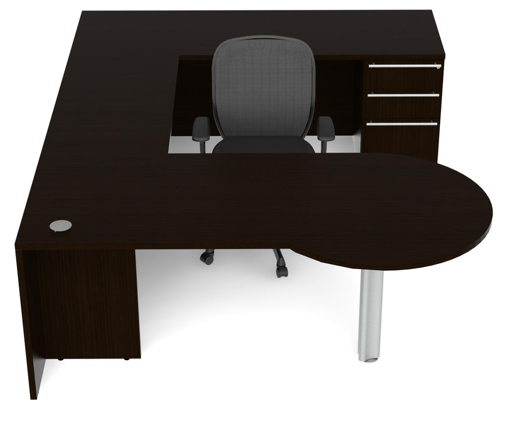 U Desks U Desk. pshape T panel /ped.