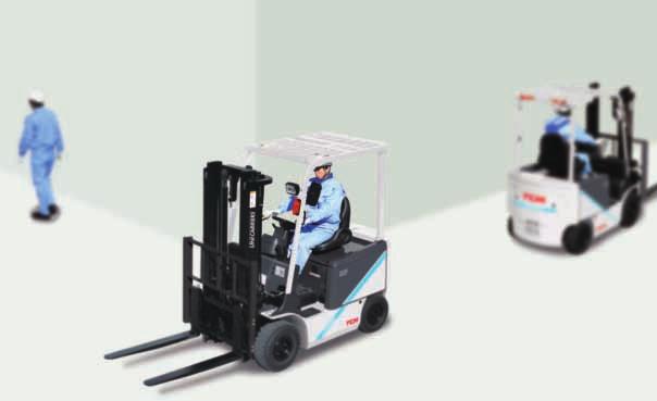 Better operator comfort and controllability Ergonomics for people working on-site With an ergonomically designed operator s compartment and a compact body, FB-VIII Series electric counterbalanced