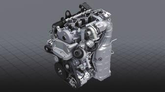 This not only improves fuel efficiency, it also increases torque at low and mid-range speeds for smooth, quick response and brisk acceleration. D13A DDiS engine (1.