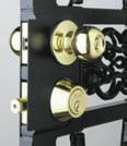 Lever-Style Mortise Deadbolt Lock A more elegant version of the