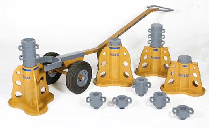 Safety Standards. Each Reliable Wheel Products support stand is constructed of high-density steel plate and high-strength tubing with durability and safety uppermost in design criteria.