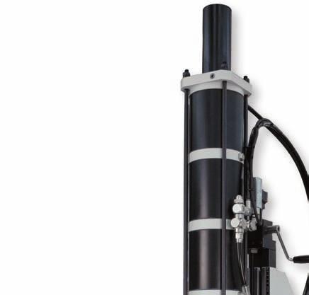 Direct Acting Pneumatic Presses with orce / Stroke Monitoring SCHMIDT PneumaticPresses with force / stroke monitoring are offered as