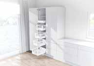 Showroom Checklist f my kitchen SPACE TOWER f TANDEMBOX Pantry options Single do 275mm 600mm Side options TANDEMBOX