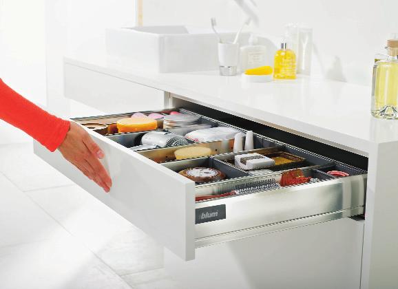 TIP-ON for Tandembox TIP-ON for Tandembox for hande-ess drawers and pu-outs, to open with just a touch. Suitabe for up to 50 kg.