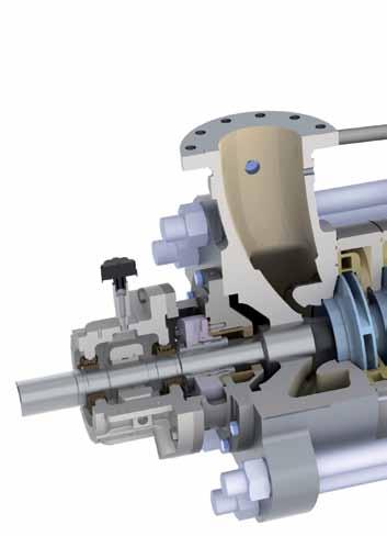 CLYDEUNION Pumps features of the CUP-FT/FK (2 Pole) 11 1 Mechanically Stiff Shaft Large shaft-to-impeller diameter proportions Optimal span between bearings High critical speeds and low static