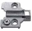 Concealed Hinges Half overlay mounting Door overlay mm 2 4 5 6 7 8 9 10 11 4 5 6 0 4 5 6 2 4 5 6 4 Distance to cup E mm Hinge arm: Cranked Cup fixing Screw fixing Mounting plate distance mm 1.00.