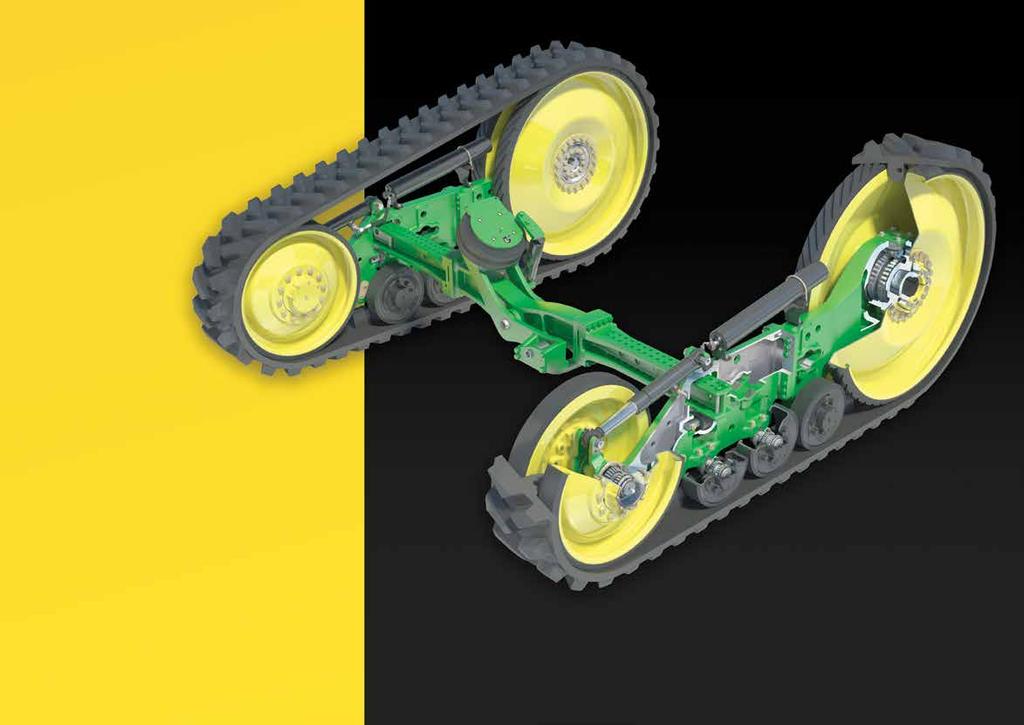 AirCushion Suspension System The revolutionary AirCushion Suspension System is the ultimate in track-tractor suspension technology.